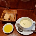 Terrace Dining TANGO - セットのスープ