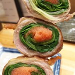 焼き鳥 ばかちん - 本日のレタス巻