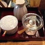 蕎房 猪口屋 - 塩、醬油など