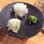 蕎房 猪口屋 - そばの薬味
