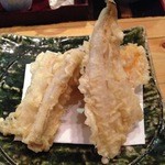 蕎房 猪口屋 - 穴子天ぷら