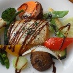 Hygge - 201210 Hygge　お魚のランチ（カジキのポワレアンチョビソース）メイン.jpg