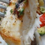 Hygge - 201210 Hygge　お魚のランチ（カジキのポワレアンチョビソース）メイン拡大.jpg