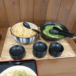 うどん天国 麺天 - 案内はないが、フリーだと