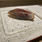 島津 - 島根　鯵
      肉厚なのに舌触りが快感