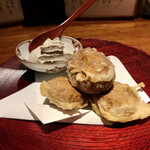 島之内 一陽 - マッシュルームの天ぷら
