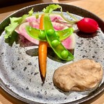 はっこく - 2021.5.  箸休め①バーニャカウダー