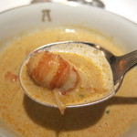 アピシウス - 北海道阿寒湖産エクルヴィスのクリームスープ