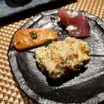 海鮮 イタリアンバル ルチアーノ - 前菜です。