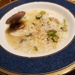 海鮮 イタリアンバル ルチアーノ - ホタテとオクラに桜えびまで入って美味しそうです〰️‼️