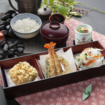 天ぷら つな八 - 季節ランチ　　小箱セット