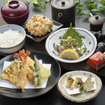 天ぷら つな八 - 季節ランチ　　上天ぷら定食