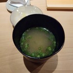 鮨 唐島 - 味噌汁