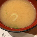 Asahizushi Souhonten - しじみの味噌汁