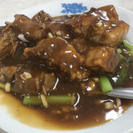 酔園 - 豚バラ肉醤油煮定食900円税込