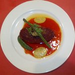 ラ・トック - TABLE D'HÔTE"La Toque"Aランチメイン「挽肉のカツレツ チーズ風味」