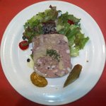 ラ・トック - TABLE D'HÔTE"La Toque"Aランチ前菜「田舎風お肉のパテ」