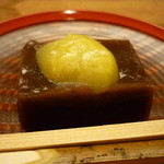お料理 宮本 - ☆栗の存在感が素敵な羊羹スタイル☆