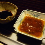 お料理 宮本 - ☆お造り醤油とチリ酢☆