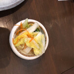 家庭料理居酒屋 よってって - 漬け物も嬉しい一品！