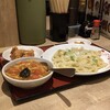 劉家 西安刀削麺 - トマト卵ダル麺のセット