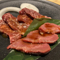 焼肉 淀屋橋 牛の膳 - ハラミとタンが本日の日替わりでした