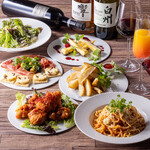 Bar 3rd Place - マリアージュコース4,500(お料理6品2.5H飲み放題付き)