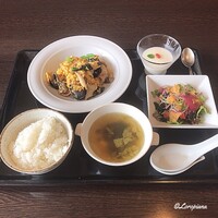 中国料理 豪華 - 豚肉､ｷｸﾗｹﾞ､玉子の炒めﾗﾝﾁｾｯﾄ