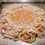 Okonomiyaki Monja Seijuurou - もんじゃ焼きの工程