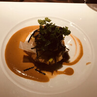 KAZAN - 5,800円コース⑤雲丹とホタテのミルフィーユ