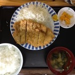 たぬき - とんかつ定食 ６００円→５００円 '12/10/15