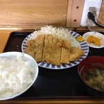 たぬき - とんかつ定食 ６００円→５００円 '12/10/15