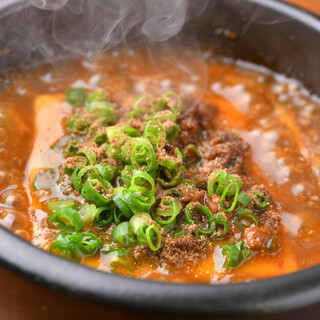 痺れる辛さがたまらない『麻婆豆腐』