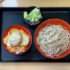 Nadai Fujisoba - ミニメンチカツ丼セット ¥550