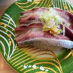 回転寿司　江戸ッ子 - 上生いわし(275円)