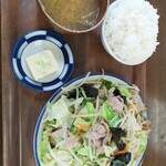Hidamari Syokudou - 野菜炒め定食