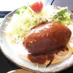 レストラン 牛石 - ハンバーグ定食