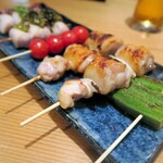 新宿鶏料理専門店 鳥京 - 串焼き各種