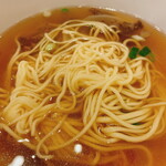 牛魔王 欄州拉麺 - 「並盛（680円）」の「細」