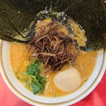 ラーメン濱野家 - ラーメン(並)＋のり・きくらげ増し