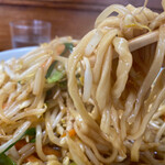 朝日屋 - 焼き大の麺❣️コレ