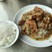 涵梅舫 銀座店 - 油淋鶏とご飯