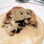 フランス料理グルメ - リゾット　断面