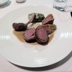 フランス料理グルメ - 子羊の３種盛合せ