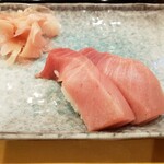 寿司一心 - 中トロ。500円。旨すぎる！