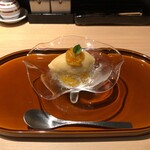 おみ乃 - 枇杷とアールグレイのシャーベット