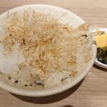 Kawano Soba - 天草鯖節のせ追い飯