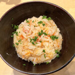 饗 くろ喜 - 「みやぎサーモンとトマトの炊き込み飯」200円