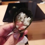 登喜和鮨 - ネギトロ手巻き