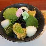 Nihoncha Kimikura - 抹茶のあんみつ